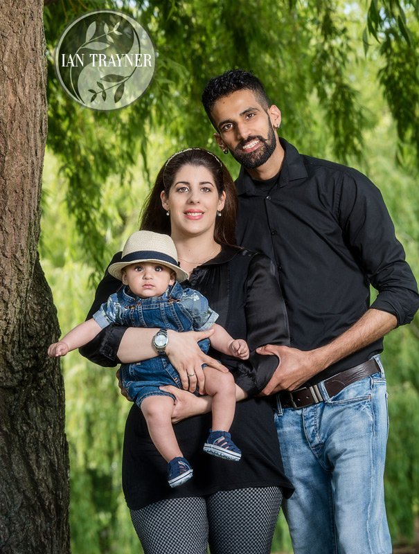 family photo shoot on location in Kingston upon Thames, Surrey