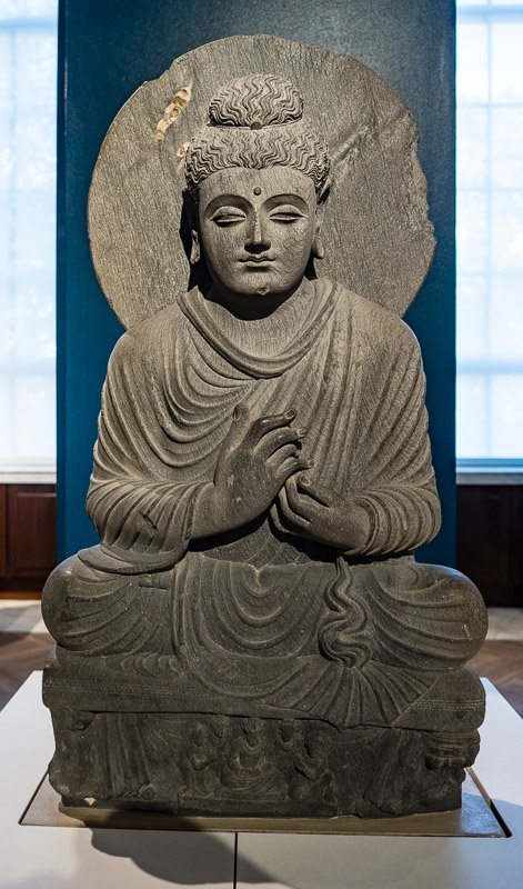 British Museum - photo of Buddhist statue