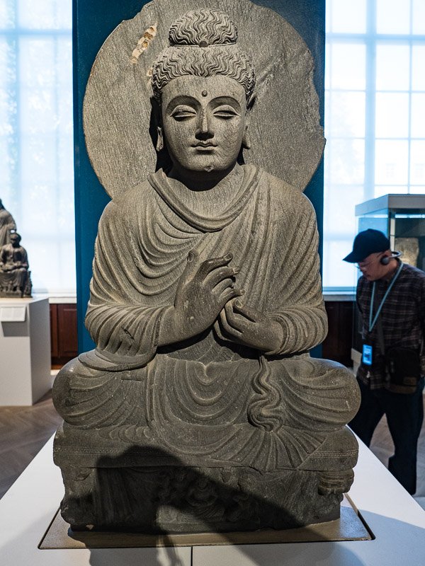 British Museum - photo of Buddhist statue