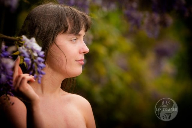 Location fantasy photo shoot with PortraitX "Secret Garden". It makes me feel calm and content and in love with nature.