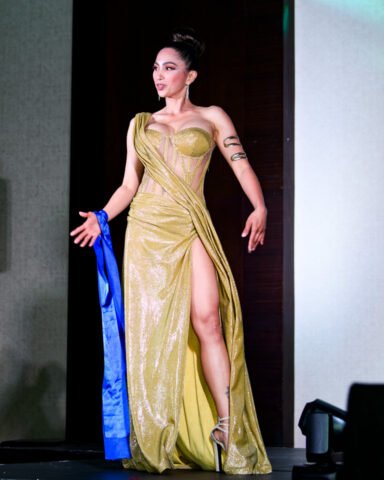 Anette Newman winning "Miss Elite Universe" in 2025